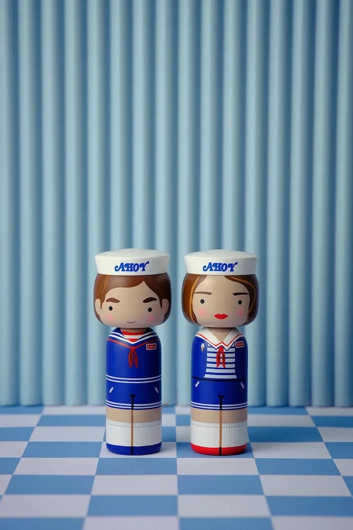 Dekoratif Figür Lucie Kaas Kokeshi x Stranger Things 15,5 cm