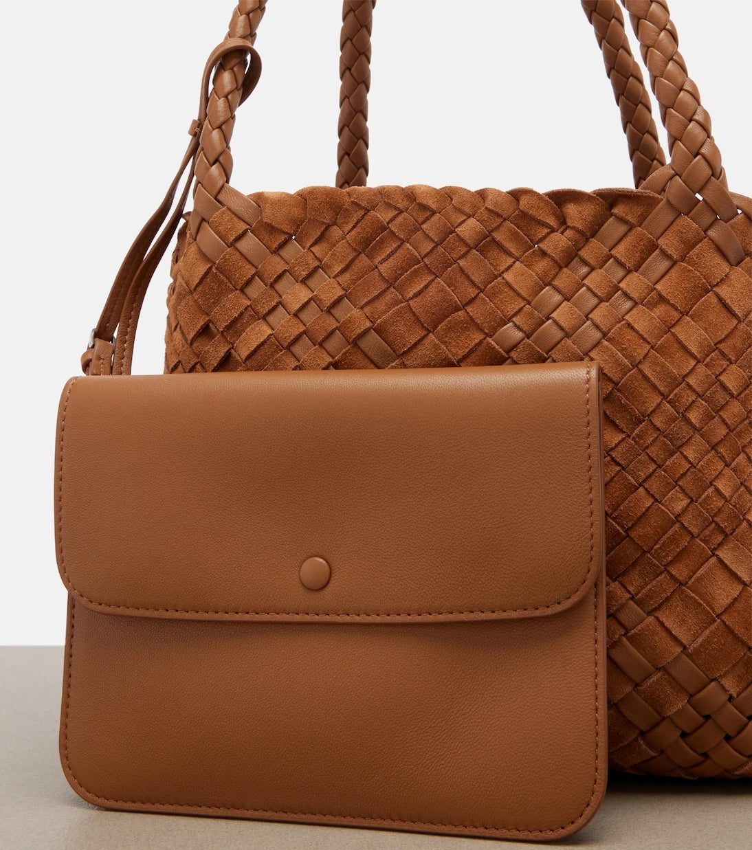 The Row - Ruth Small woven leather tote bag