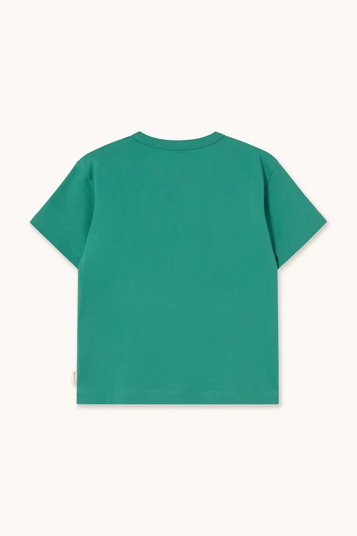 Детска памучна тениска Tinycottons PONDLANE GRAPHIC TEE