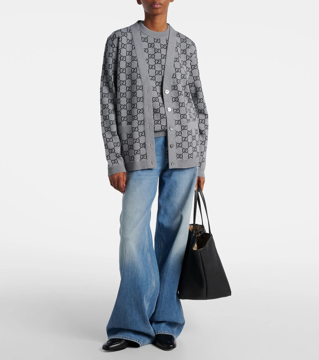 Gucci - GG wool-blend cardigan
