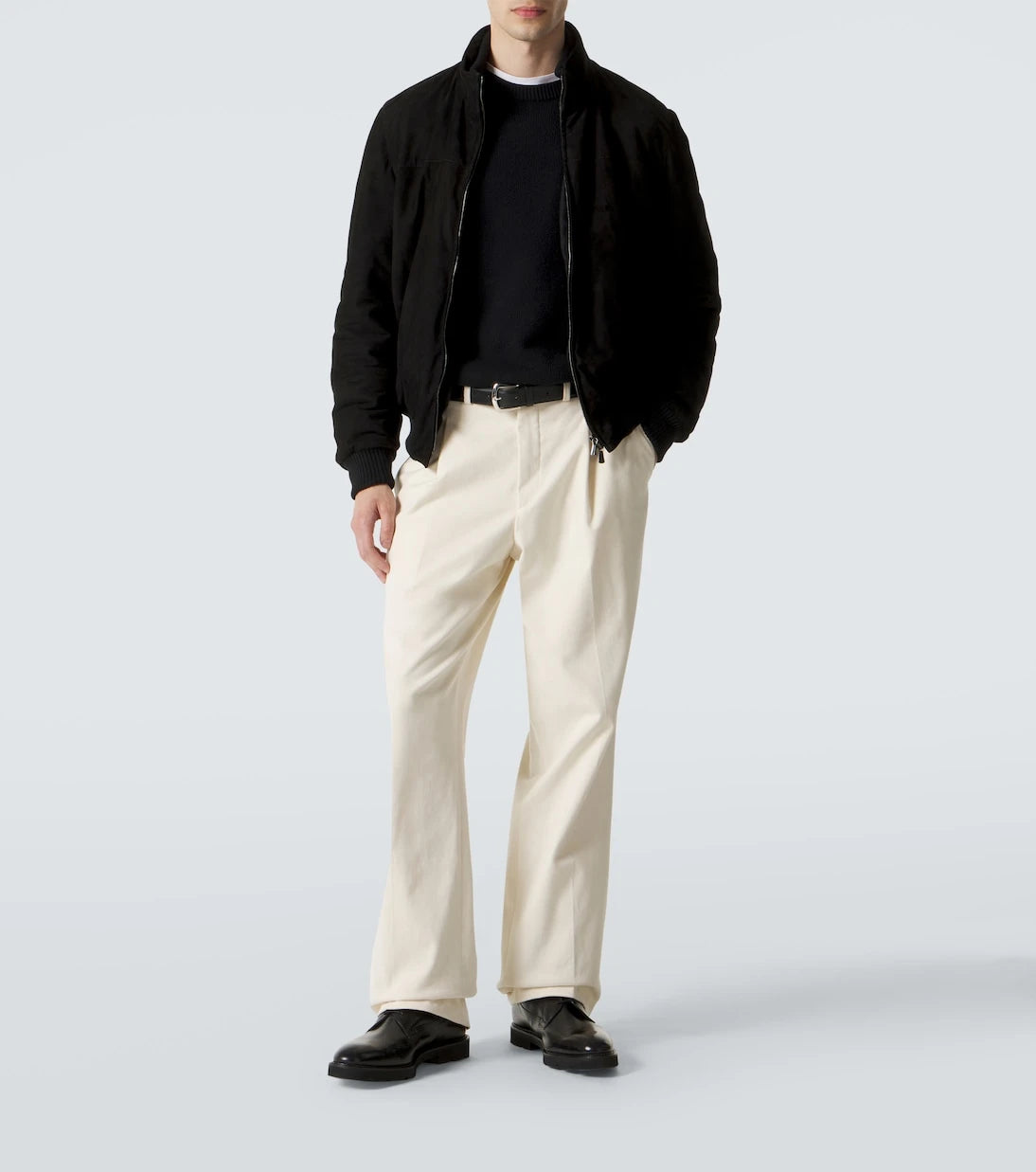 Thom Sweeney - Suede bomber jacket