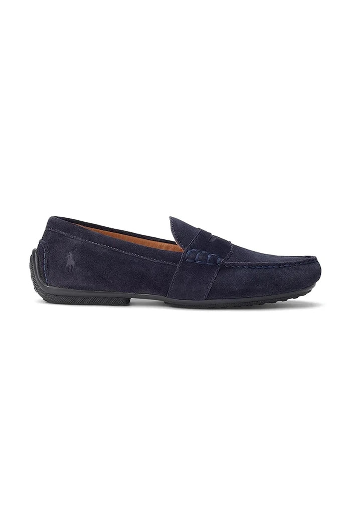 Велурени мокасини Polo Ralph Lauren Reynold