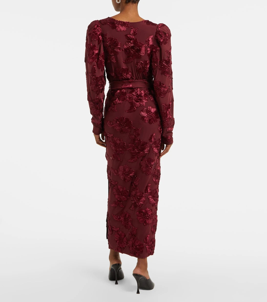Rotate - Mesh midi dress
