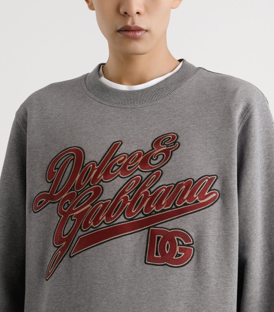 Multi Cotton Graphic Sweatshirt