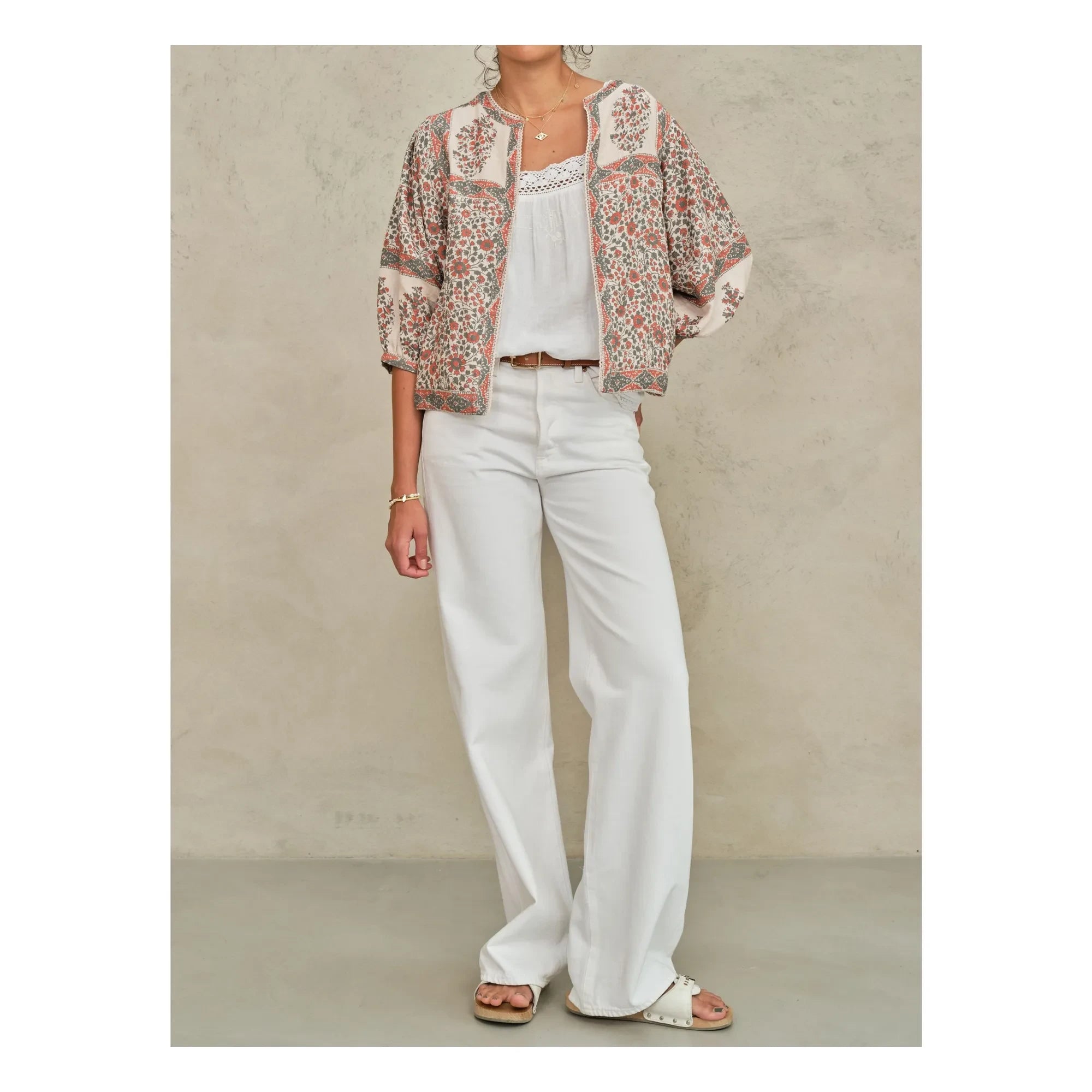 M.A.B.E. - Della Coton Jacket | Rust