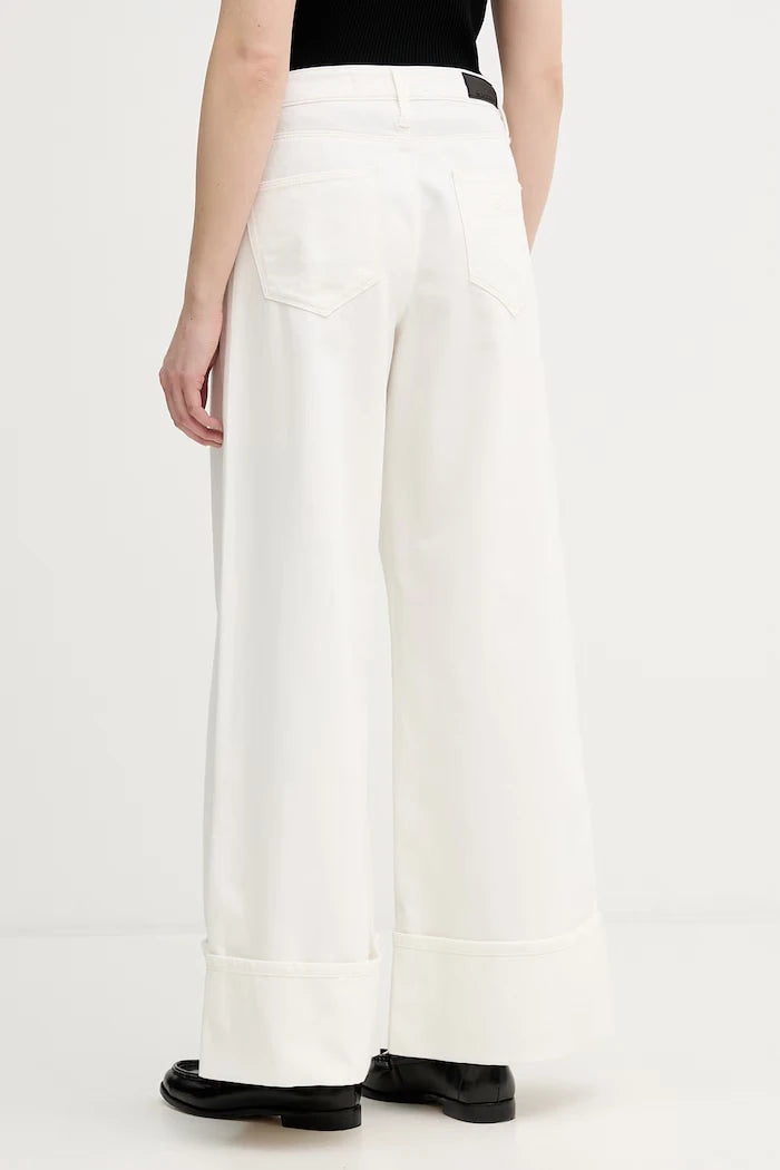 Karl Lagerfeld wide leg kadın jean