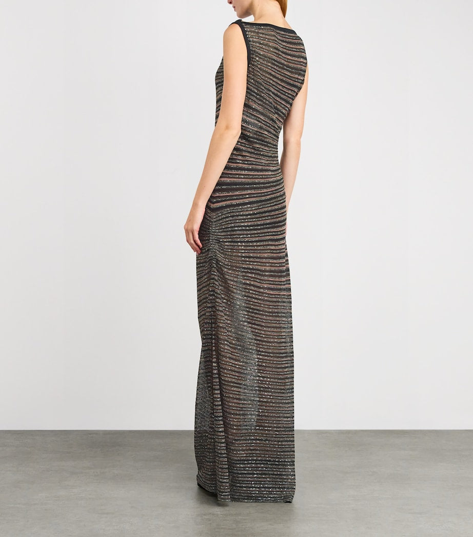 Missoni Knit Stripe Maxi Dress