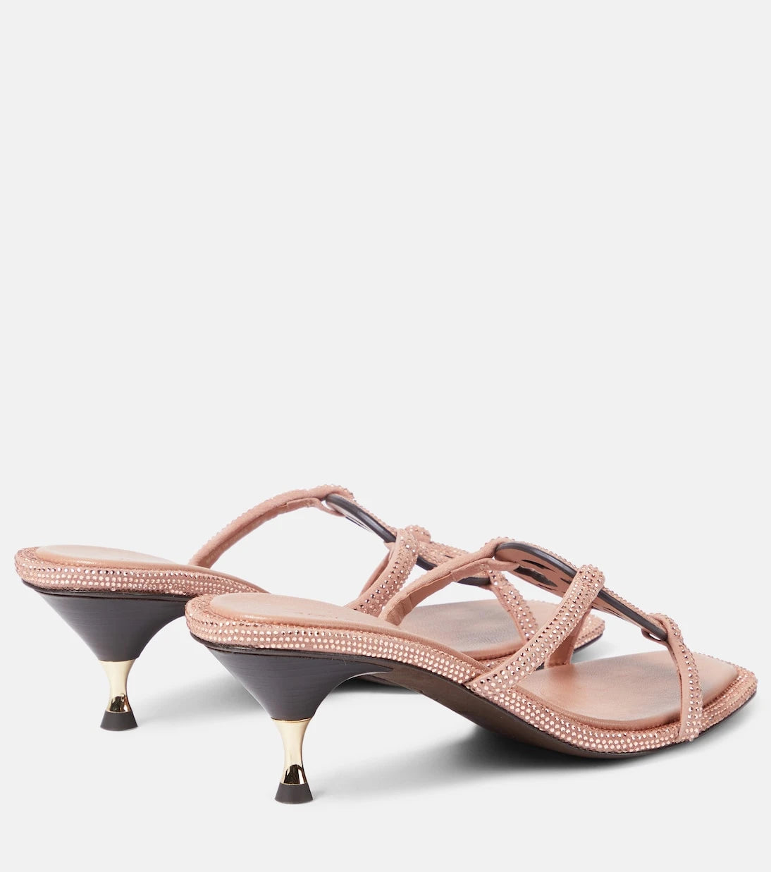 Tory Burch - Geo Bombe Miller suede sandals