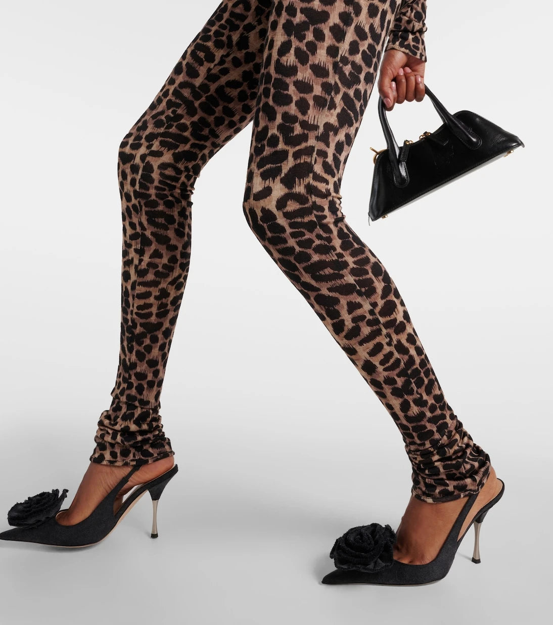 Blumarine - Wool leggings