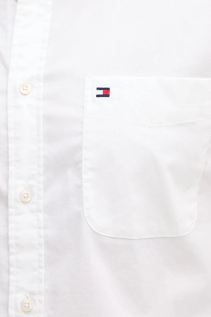 Tommy Hilfiger pamuk ve elastan erkek gömlek