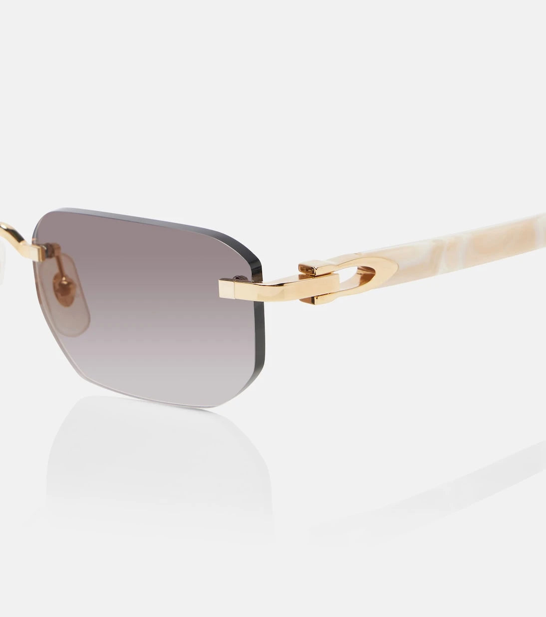 Cartier Eyewear Collection - Signature C rectangular sunglasses