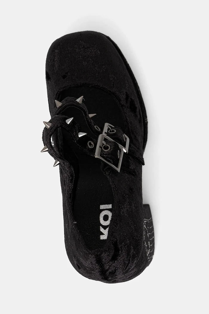 Обувки с дебел ток Koi Footwear DPK-33