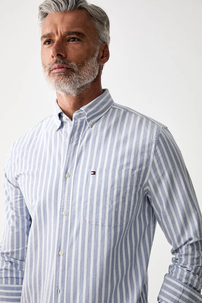 Tommy Hilfiger Erkek Pamuk Gömlek