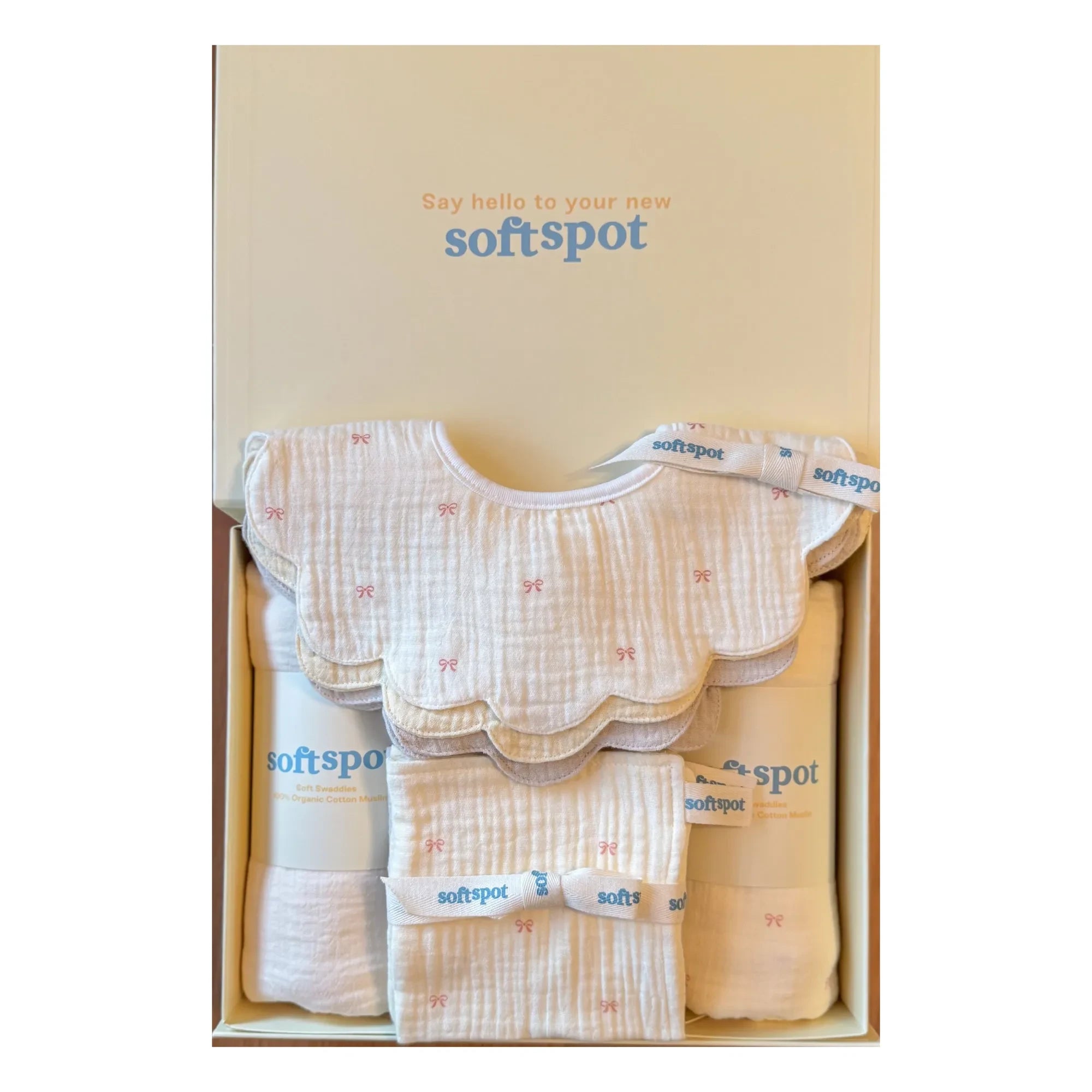 Soft Spot - Ribbon birth gift set