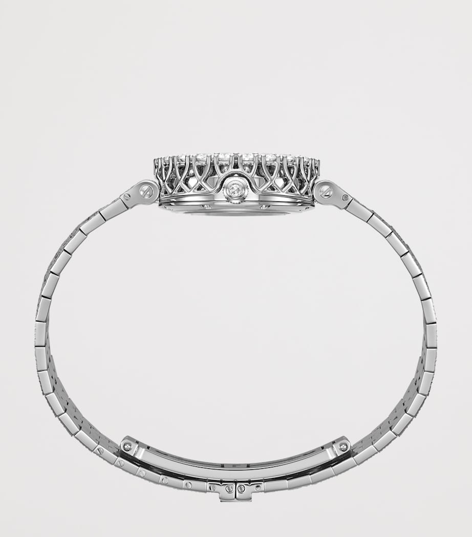 Chopard White Gold L'Heure du Diamant Watch 26mm