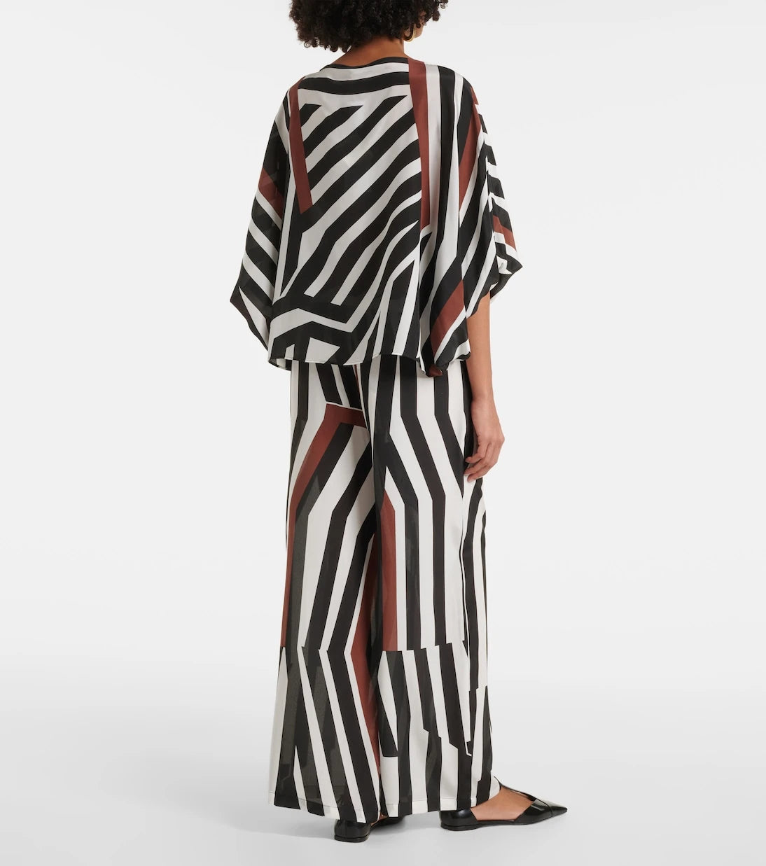Max Mara - Camino striped silk top