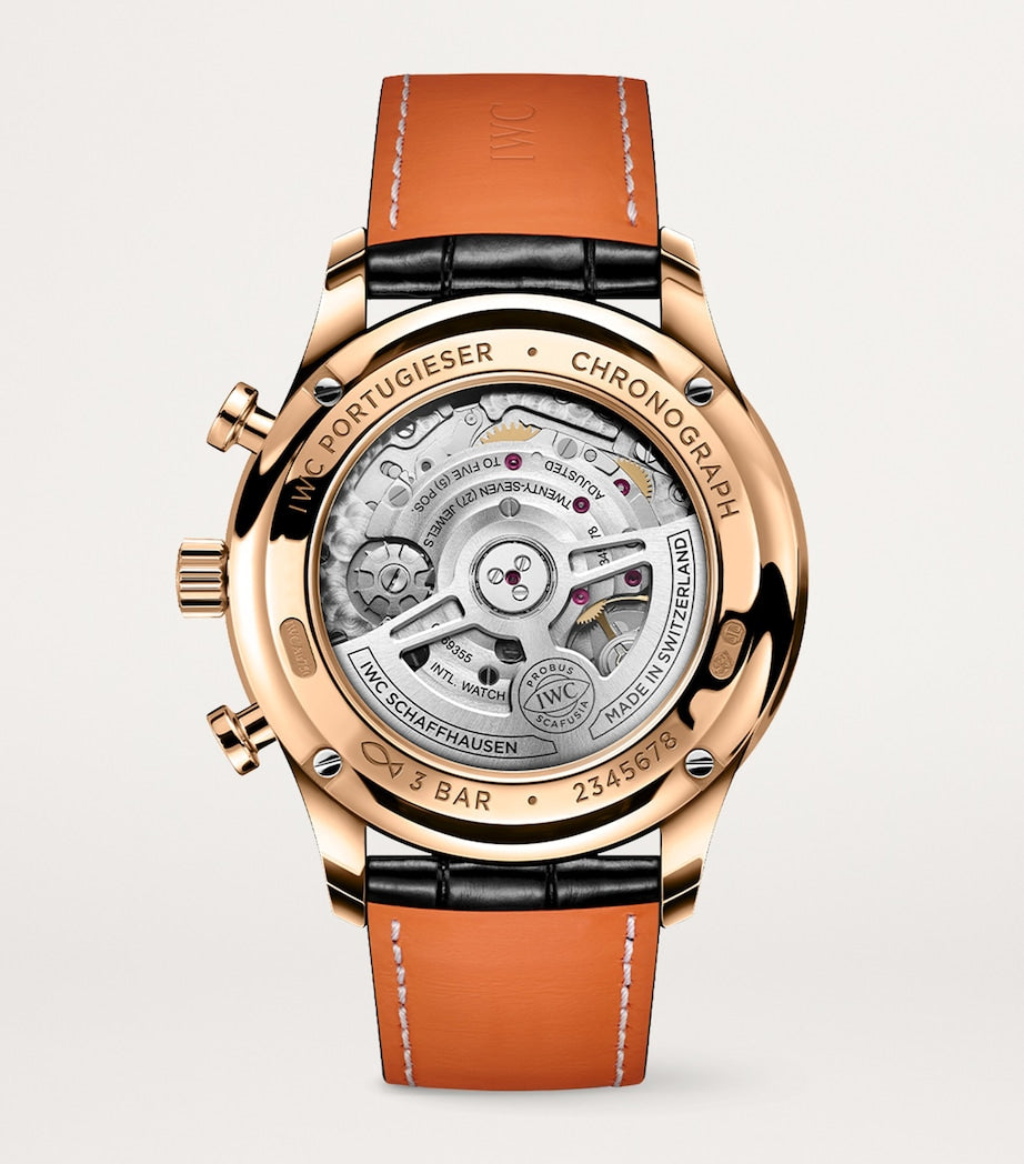 Yellow Gold Portugieser Chronograph Watch 41mm