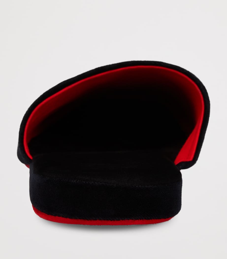Tonton Dede Velvet-Suede Slippers