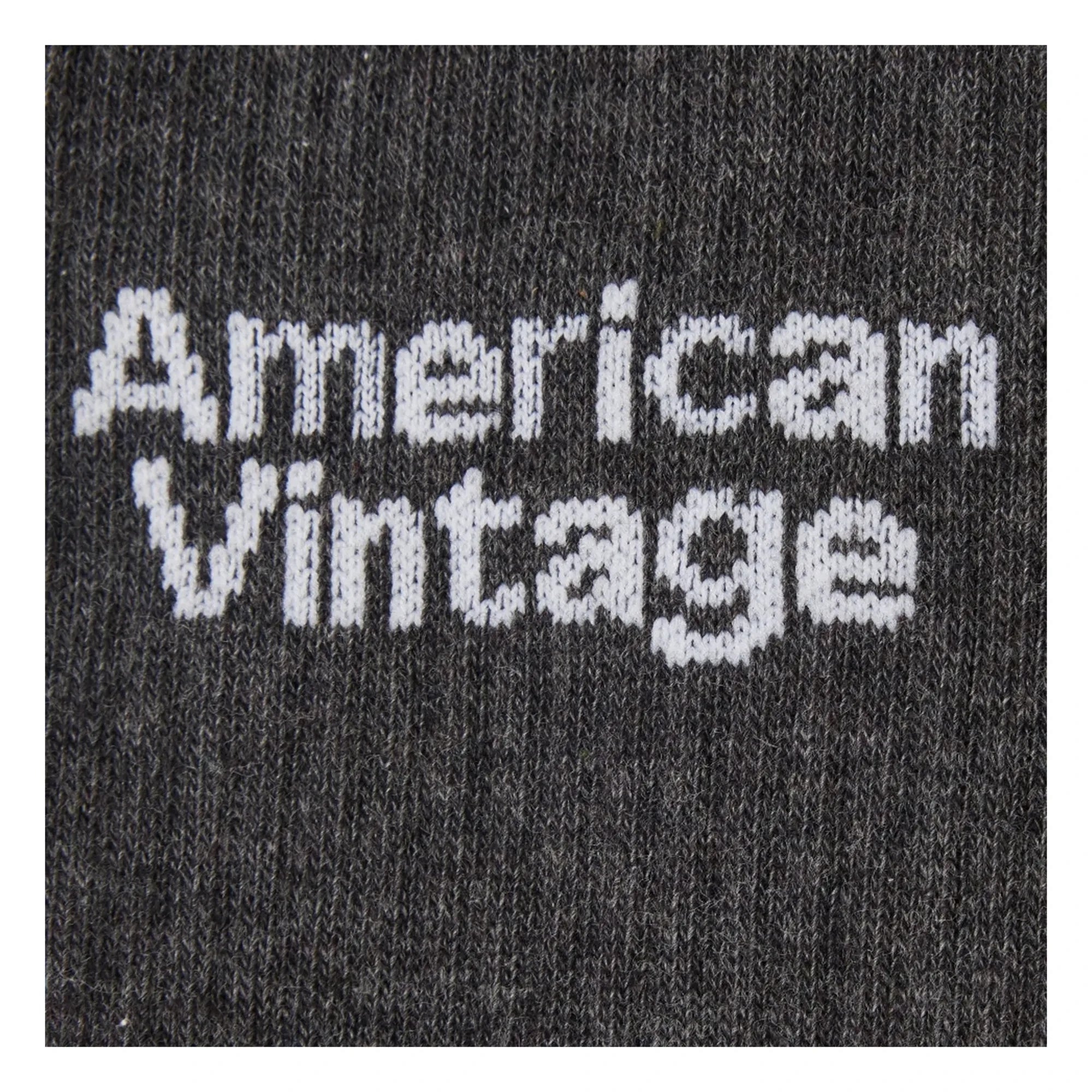 American Vintage - Clypsun Cotton Socks | Charcoal grey