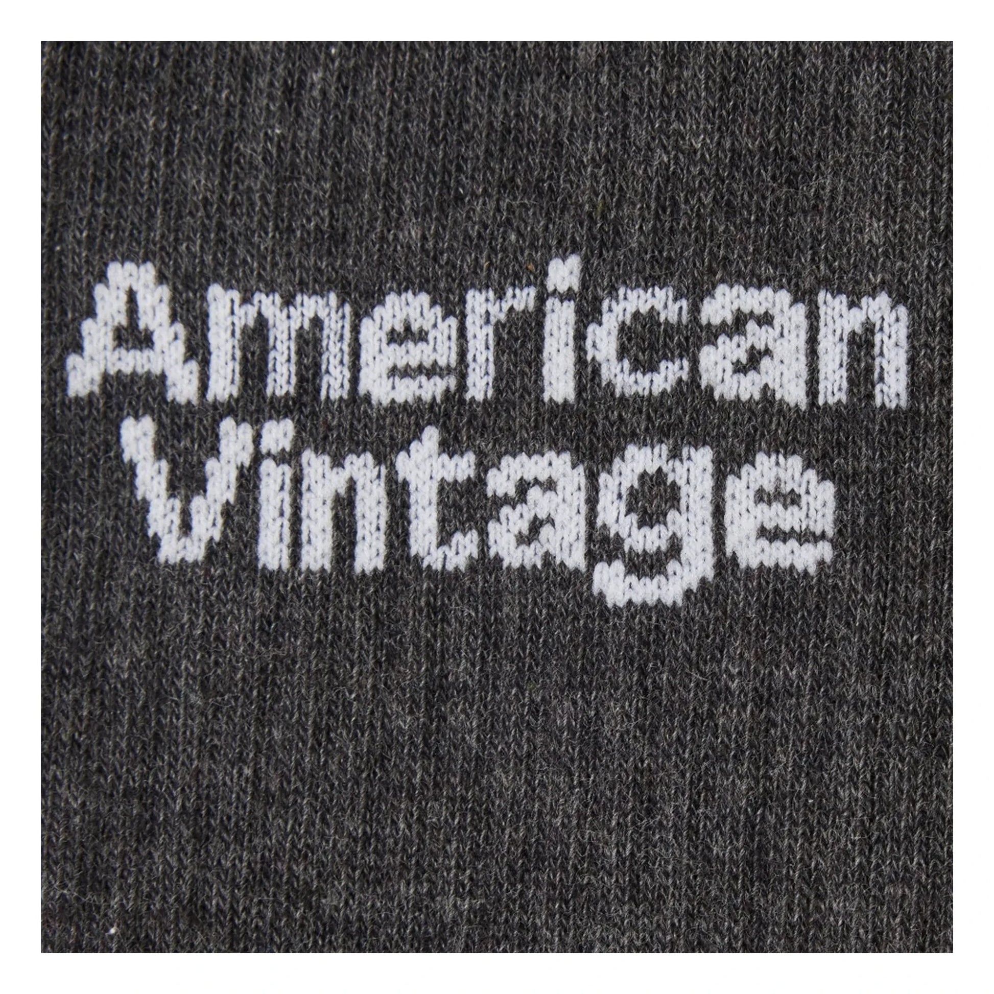 American Vintage - Clypsun Cotton Socks | Charcoal grey