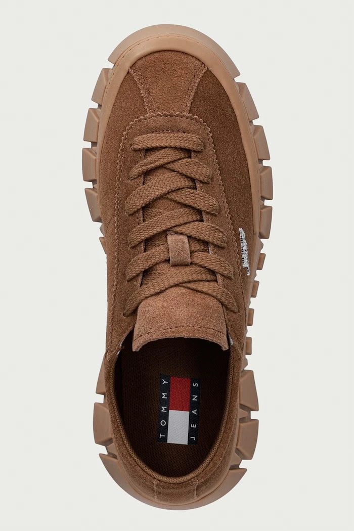Tommy Jeans TJW PLATFORM SNEAKER SUEDE Süet Kadın Spor Ayakkabı