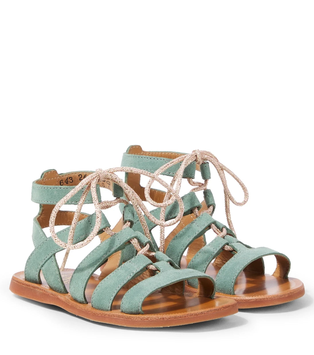 Pom d'Api - Plagette Guily suede sandals