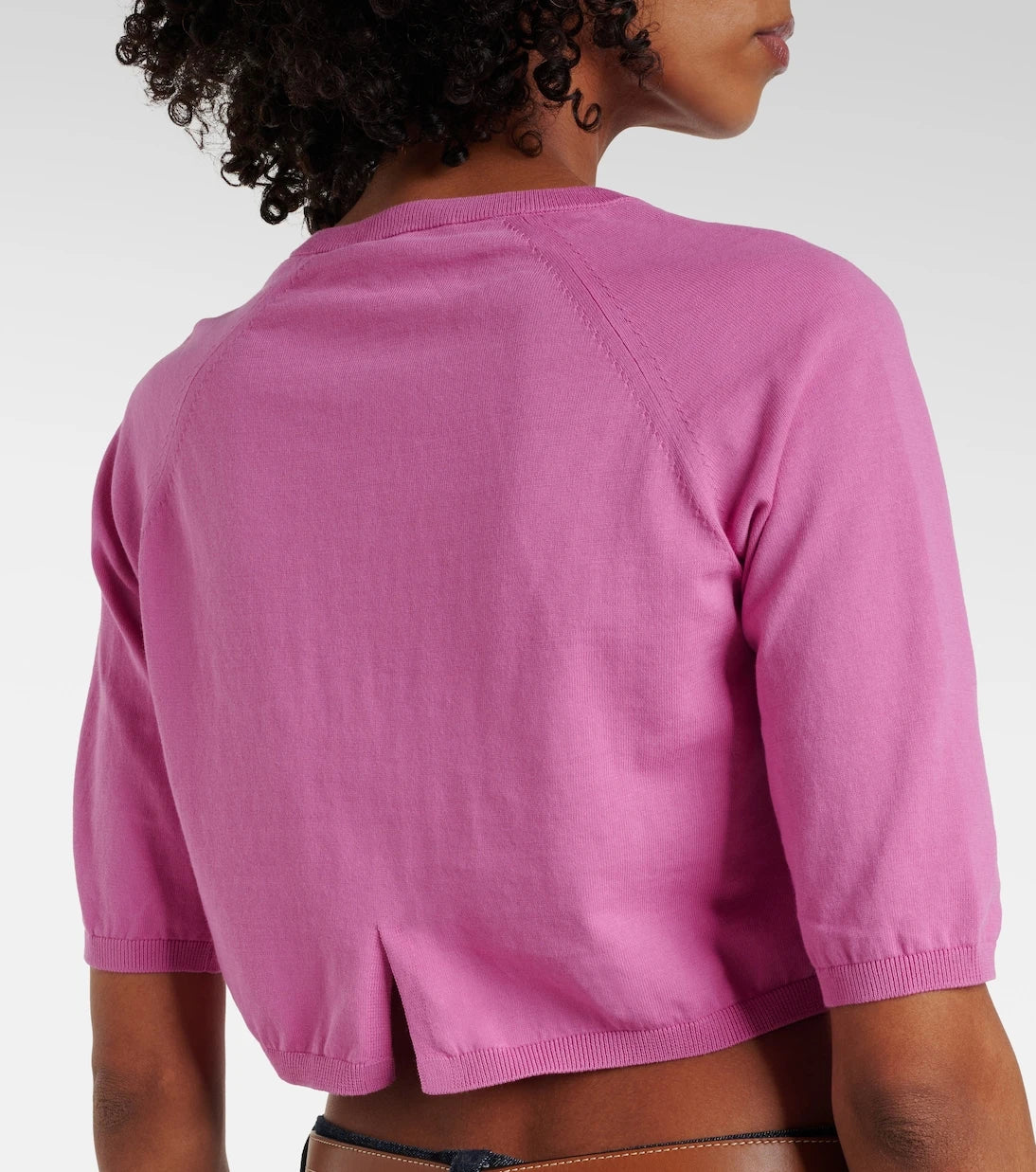 'S Max Mara - Pam cropped cotton cardigan
