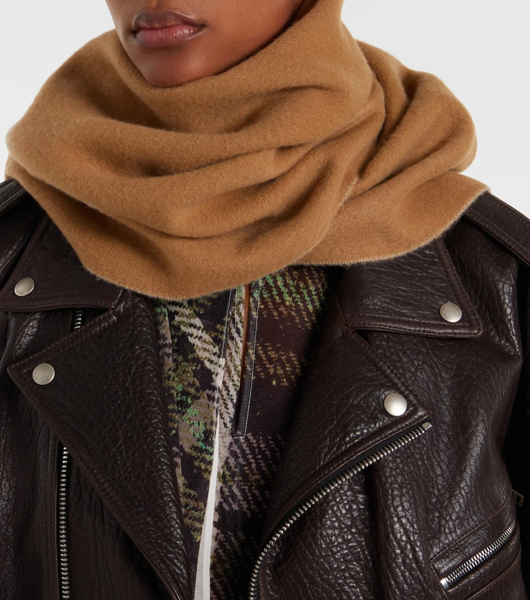 Acne Studios - Venus 1996 jacquard wool scarf