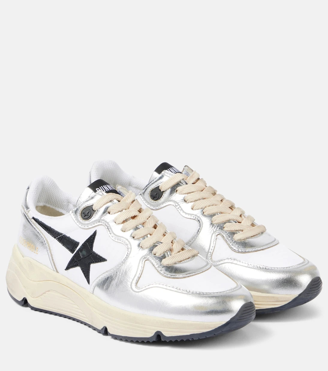 Golden Goose - أحذية سنيكرز Running Sole الجلدية