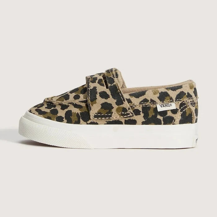 Vans çocuk süet loafer Loafer 53 LEOPARD