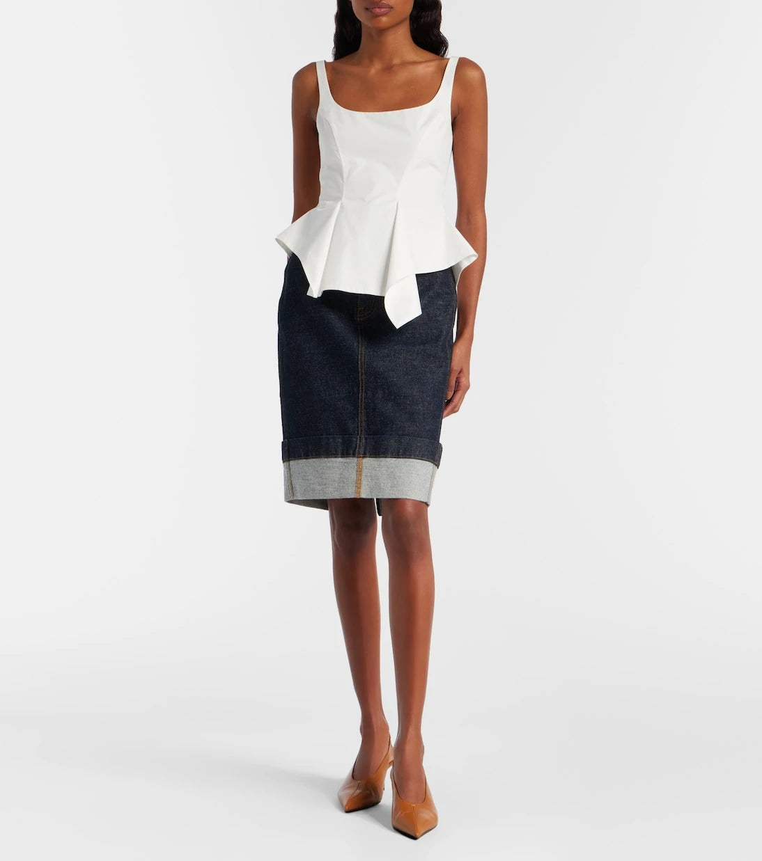 Khaite - Loa cotton poplin top