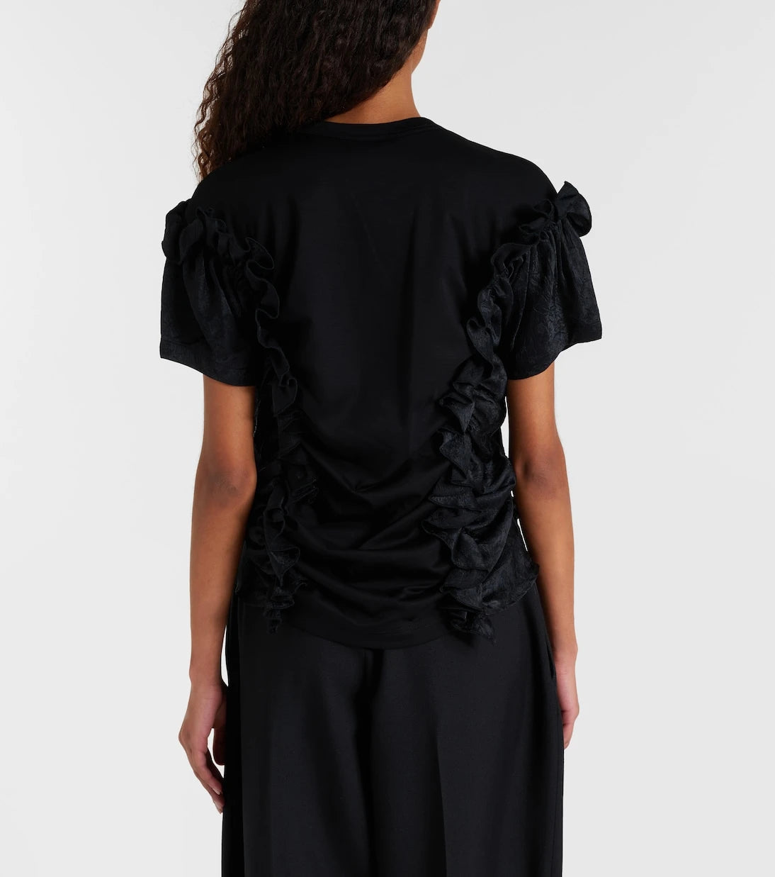 Noir Kei Ninomiya - Ruffled cotton top