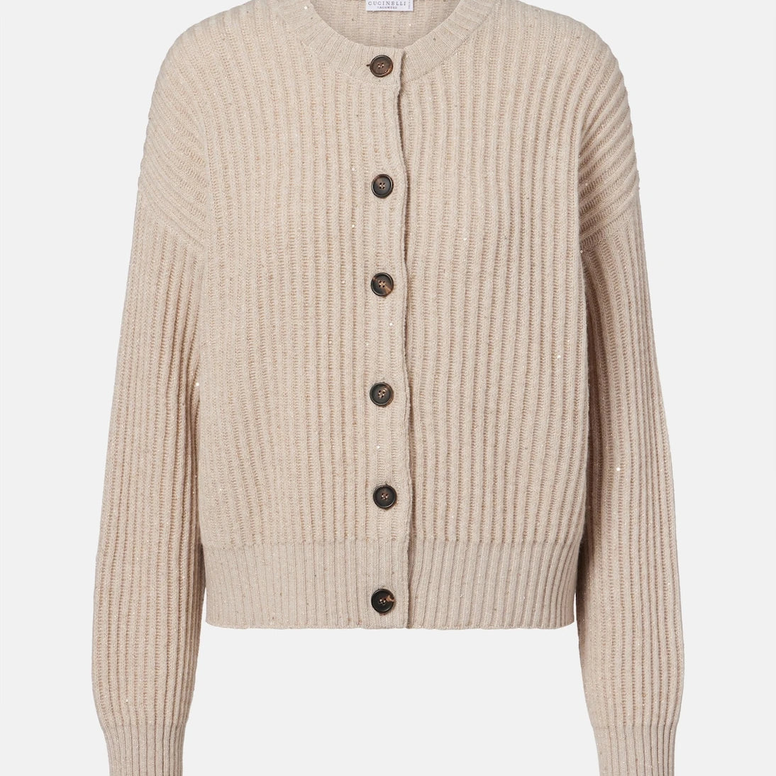 Brunello Cucinelli - Ribbed-knit cashmere and wool-blend cardigan