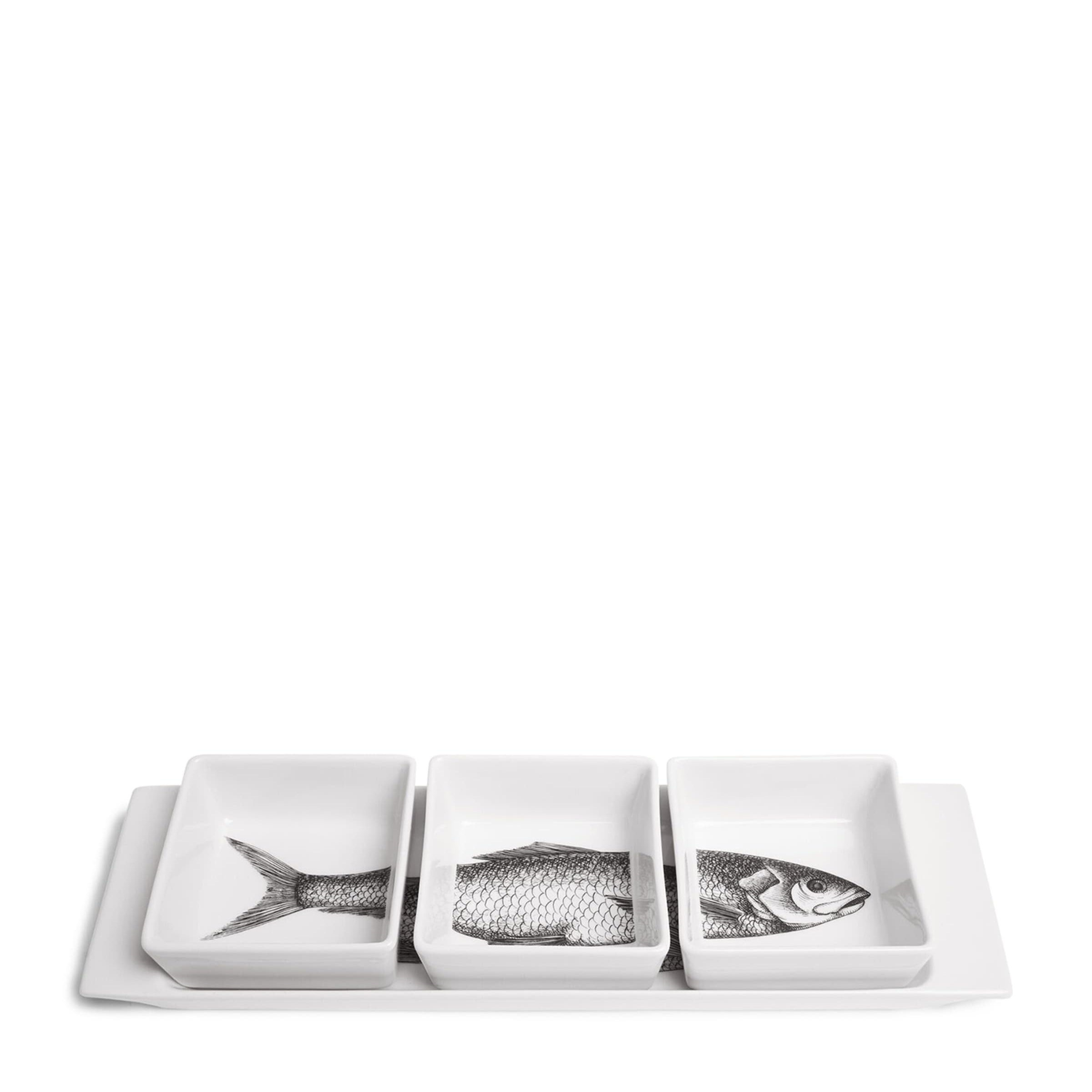 Porcelian Grande Pesci Appetizer Set