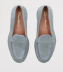Blue Suede Loafers