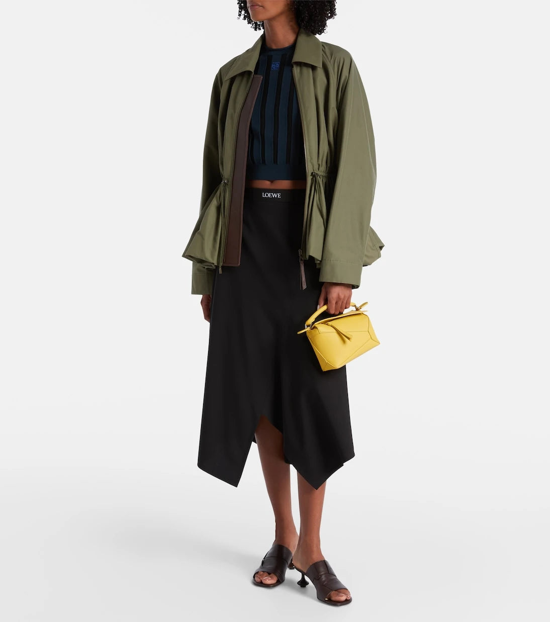 Loewe - Puzzle Edge Mini leather tote bag