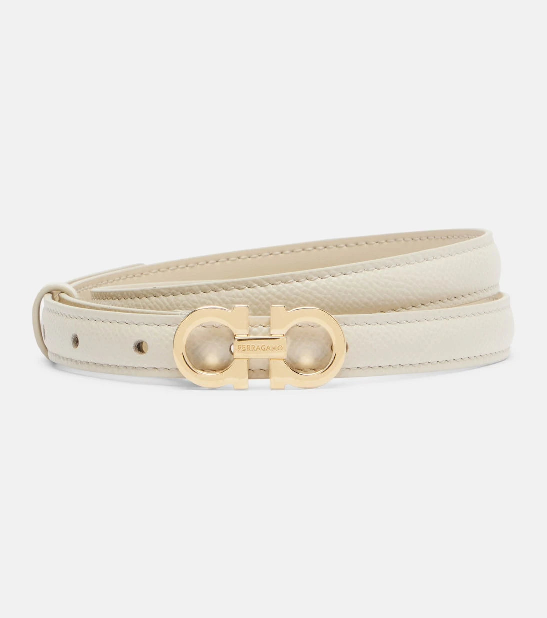 Ferragamo - Gancini leather belt