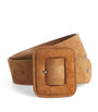 Brown Suede Tonal Belt