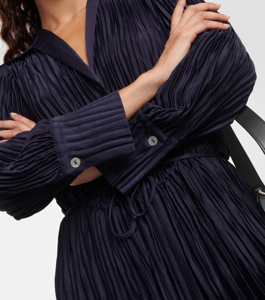 Vince - Pleated midi dress