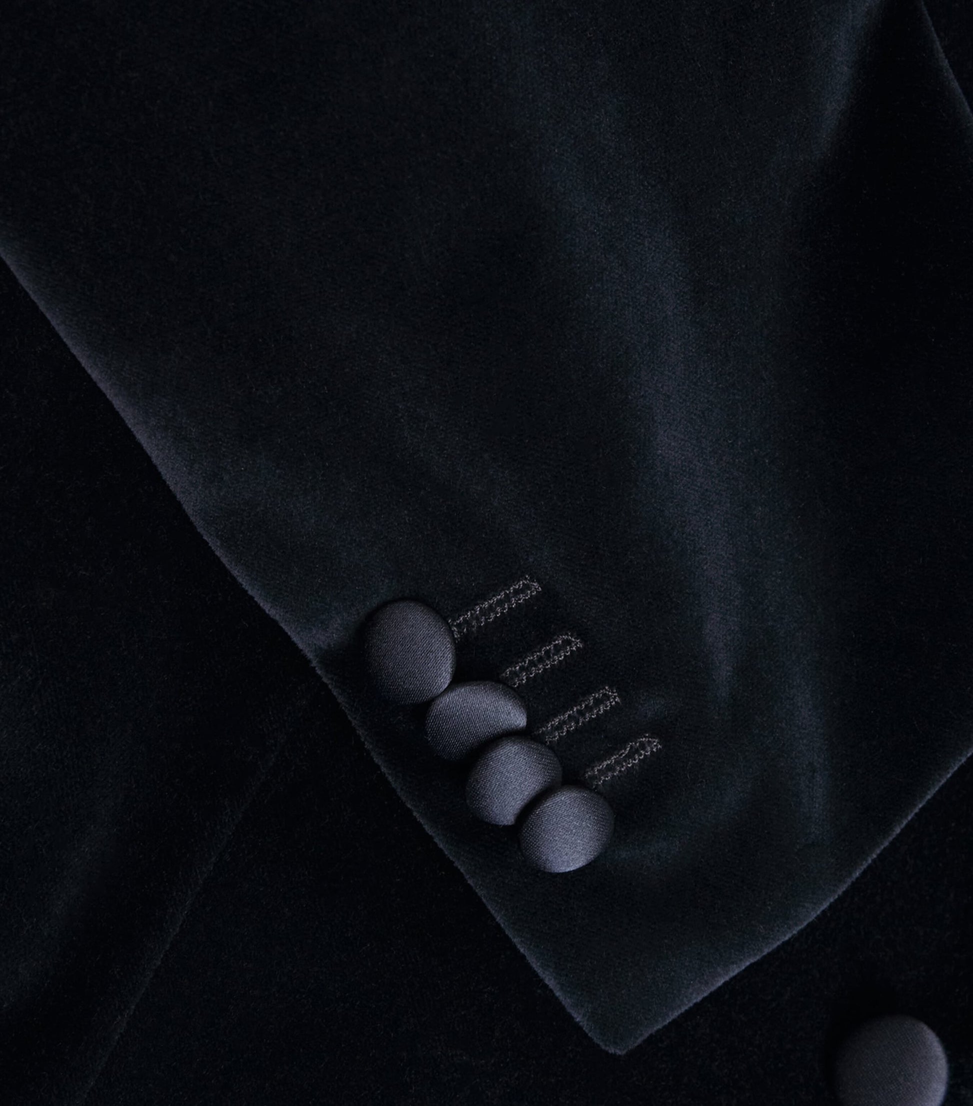 Corneliani Navy Velvet Blazer