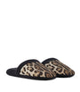 Dolce & Gabbana Casa Leopard Print Slippers