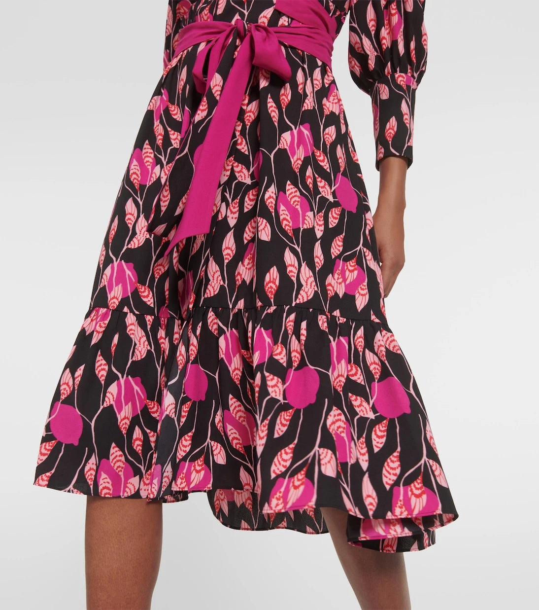 Diane von Furstenberg - Blade printed crêpe wrap dress