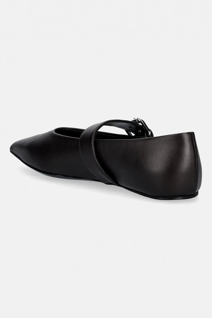 Кожени балеринки Weekend Max Mara Wkagel