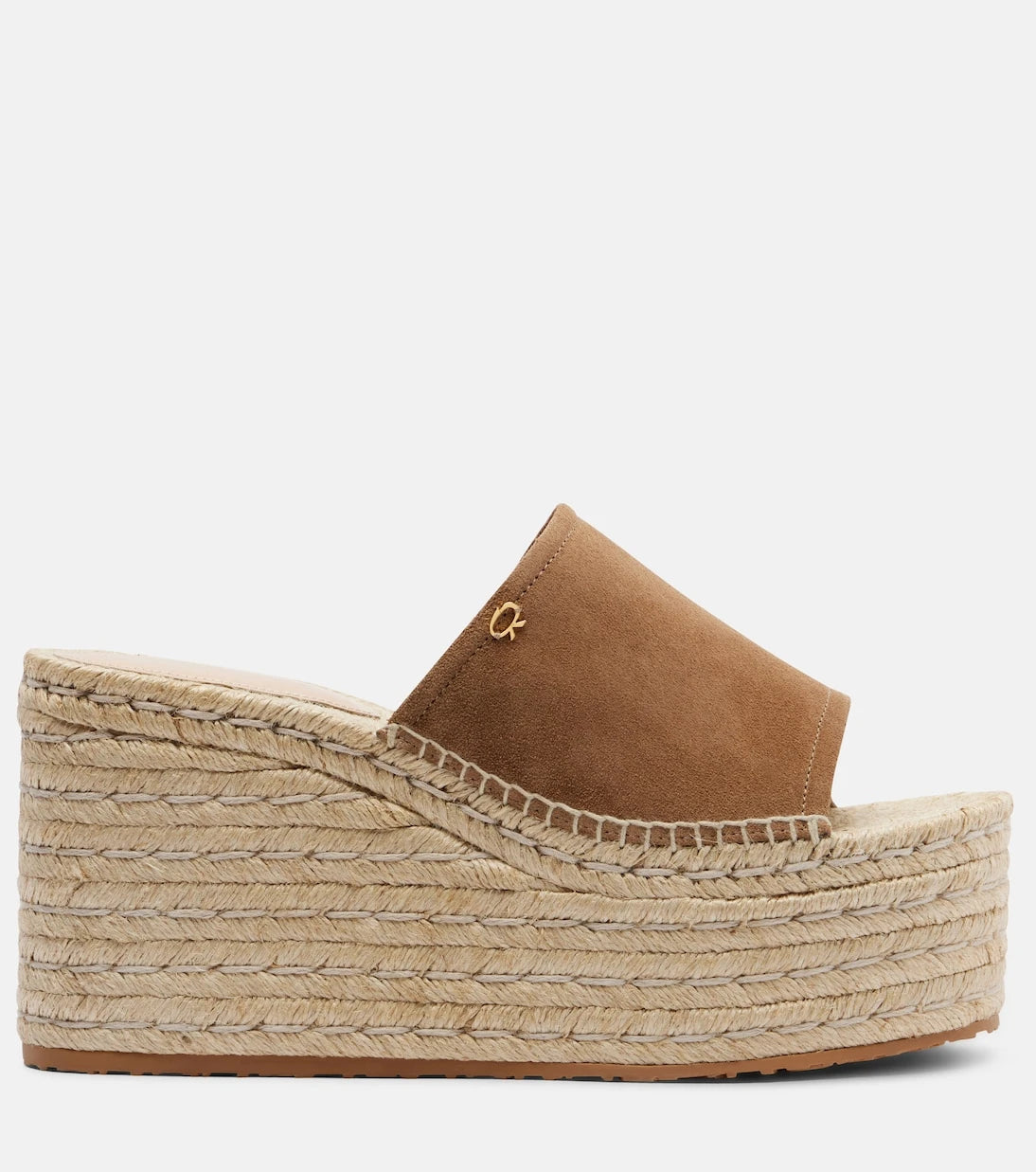 Gianvito Rossi - Suede espadrille wedges