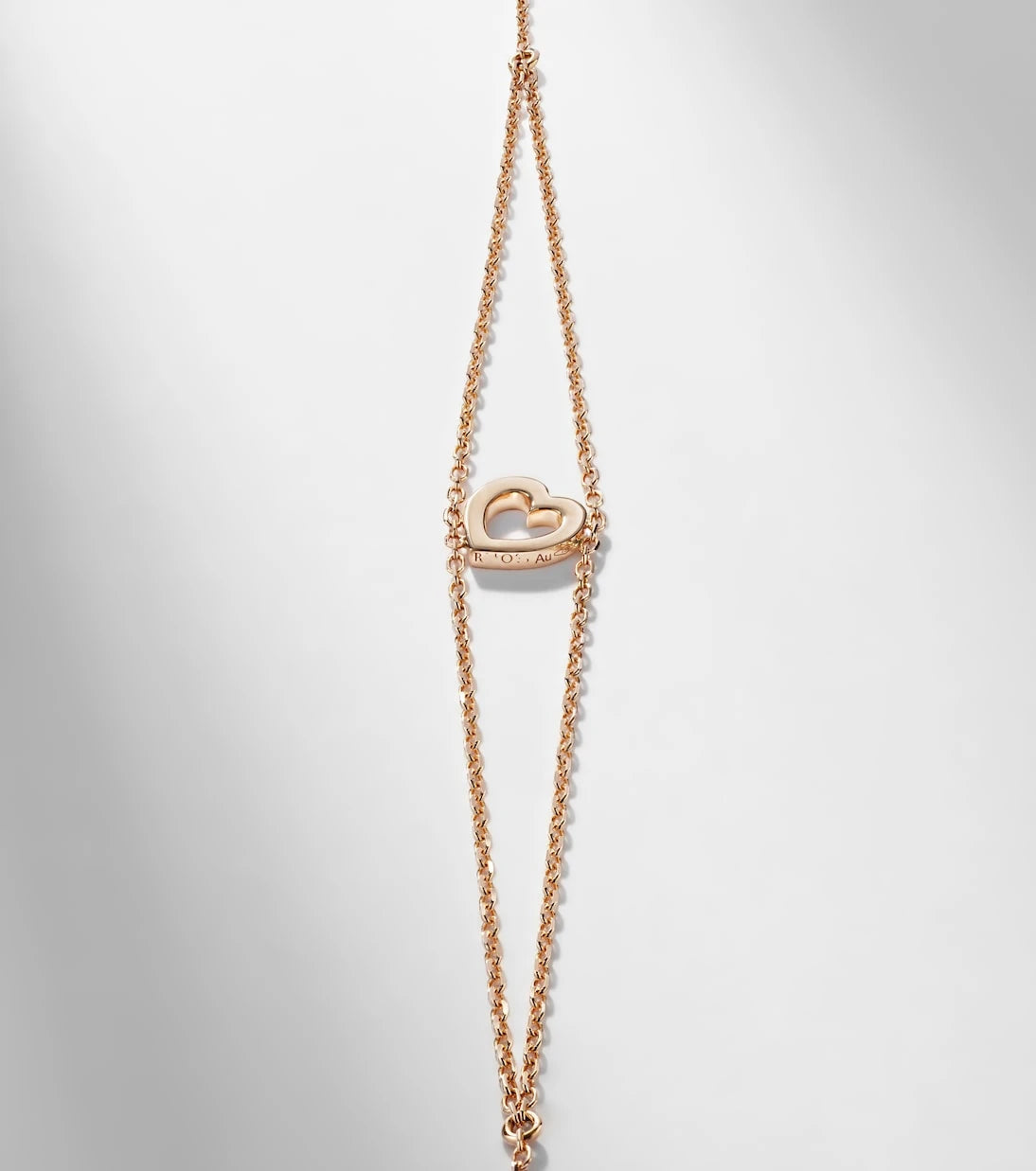 Repossi - Letters 18kt rose gold bracelet