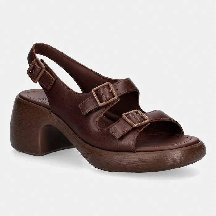 Camper сандали с висок ток от кожа Thelma Sandal