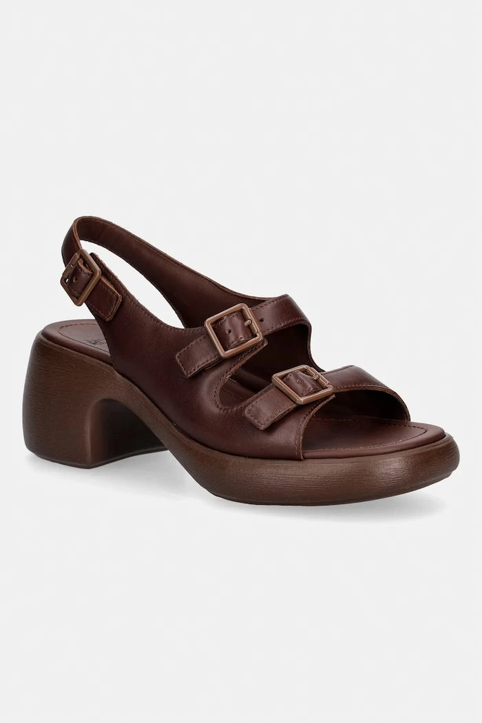 Camper deri yüksek topuklu Thelma Sandal sandalet