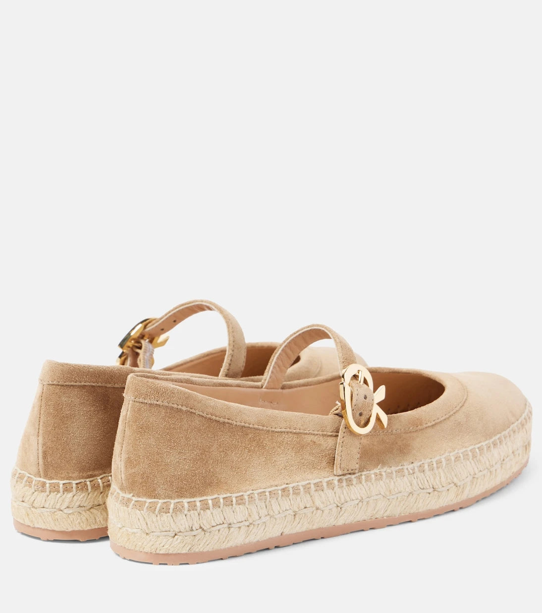 Gianvito Rossi - Elda suede espadrilles