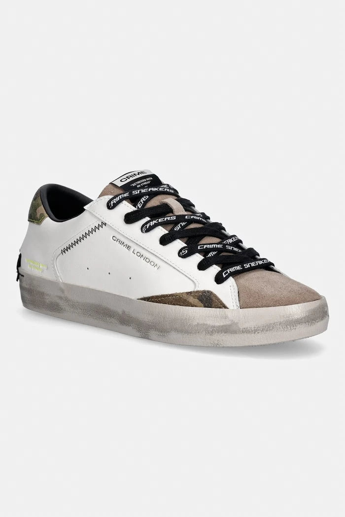Crime London DISTRESSED маратонки мъжки от кожа
