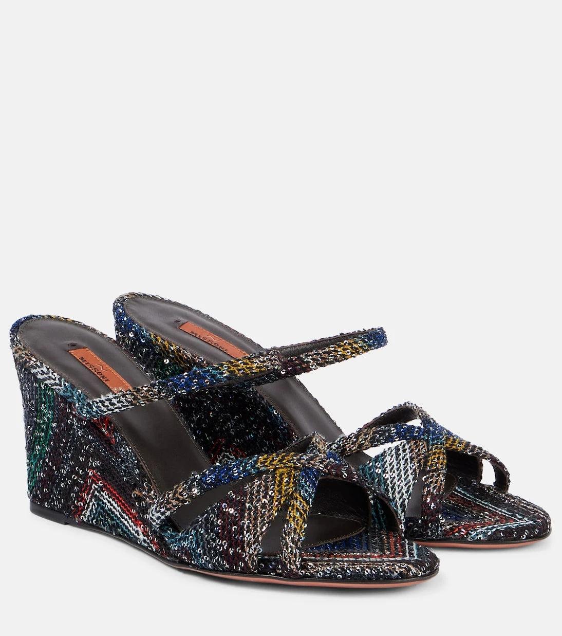 Missoni - Lucy Caperdoni sequined wedges